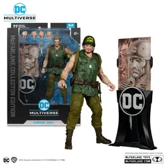 DC Мультивселенная фигурка Сержант Рок Collectors Edition