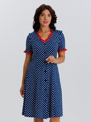 4549 Халат на пуговицах