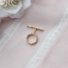 Замочек - тогл 12 мм, позолота З113