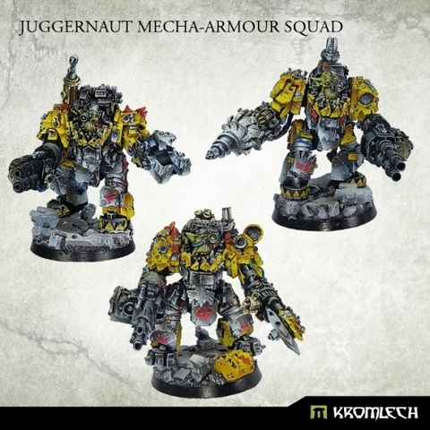 Orc Juggernaut Mecha-Armour Squad (3)