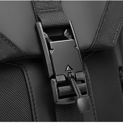 Картинка рюкзак однолямочный Ozuko 9334 Grey - 10