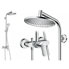 Душевая система со смесителем для душа, хром Hansgrohe Crometta S Showerpipe 240 27269000