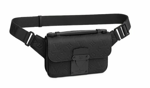Сумка-слинг Louis Vuitton S-lock черный