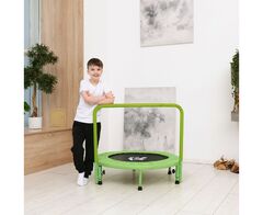 Батут с поручнем DFC JUMPFIT 36'' зеленый SD1810149Z-G