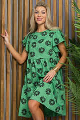 Платье Ветер перемен (зеленое) П13426-12М LT Collection