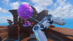 ASTRO BOT Rescue Mission (гарнитура PS VR обязательна) (диск для PS4, интерфейс и субтитры на русском языке)