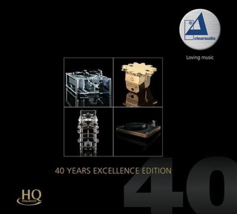 Inakustik CD, Clearaudio - 40 Years Excellence Edition, 0167805