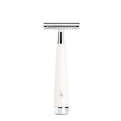 Станок для бритья muehle liscio белая смола закрытая голова