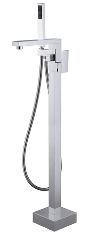 Abber Daheim AF8215 Смеситель напольный, цвет: хром