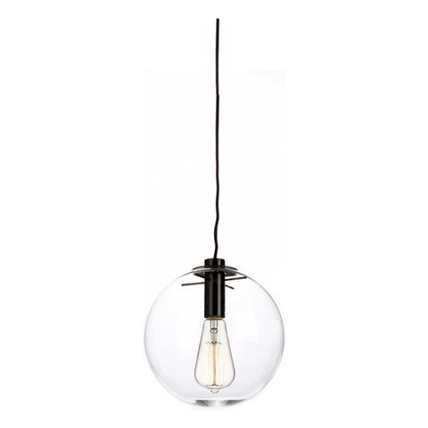 Светильник Glass Ball Ceiling Black D20