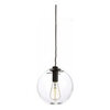 Светильник Glass Ball Ceiling Black D20