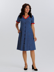 4549 Халат на пуговицах