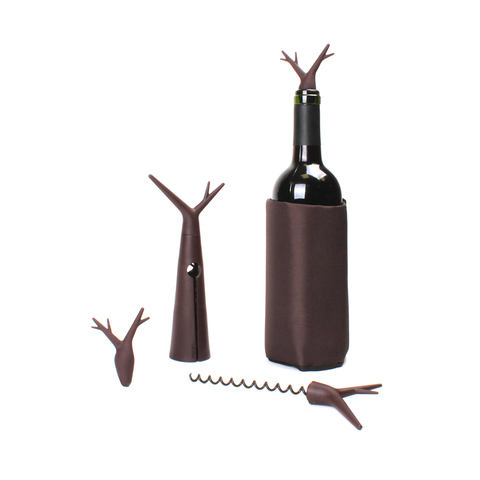 Набор для вина Forest коричневый