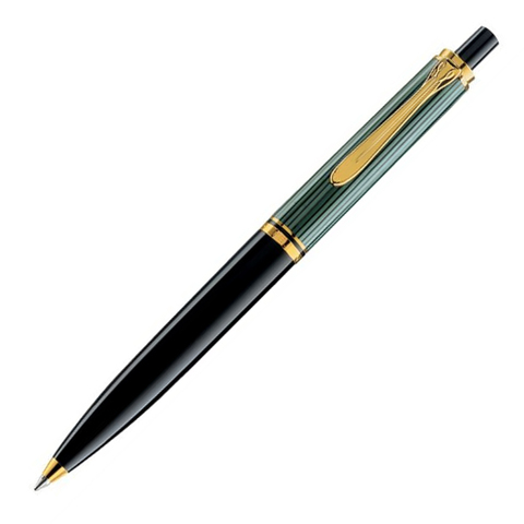 Ручка шариковая Pelikan Souverän® Black Green GT (996991)