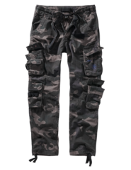 Brandit PURE SLIM FIT PANTS darkcamo