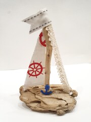 Декор для дома "Кораблик" малый