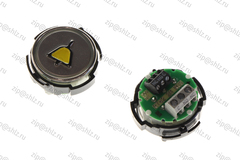 Кнопка (кнопочный модуль) RT42-2M RUS "Колокольчик", круглая.