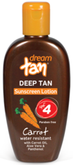 Солнцезащитный крем для тела SPF 4 с каротином Dream Tan 150 мл