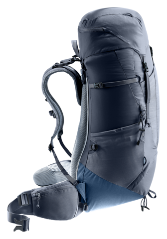 Картинка рюкзак туристический Deuter Aircontact Lite 50+10 Black-Marine - 12