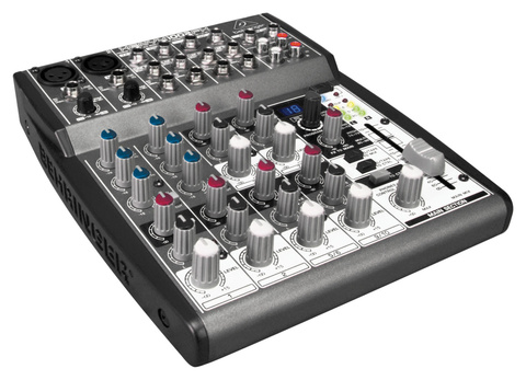 BEHRINGER 1002FX микшер, 2 моновхода, 4 стерео, 1 AUX-шина, процессор эффектов__1