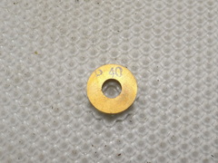 Пластина сменная круглая P40 MC146 2008-6096 ф16 отв 6,3 КИБ