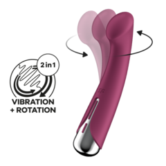 Вибратор для точки G с ротацией Satisfyer Spinning G-Spot 1 красный