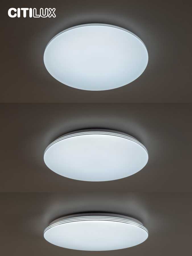 Потолочный светодиодный светильник Citilux Симпла CL714680G