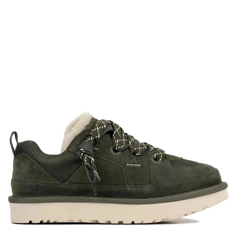 Ugg Mens Lowmel Low Sneakers Dark Green