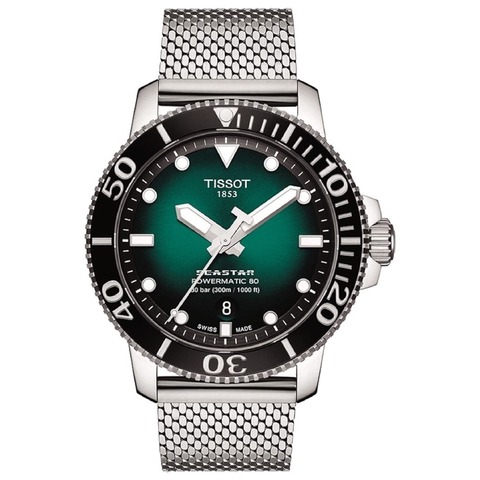 Наручные механические часы Tissot Seastar 1000 Powermatic 80 T120.407.11.091.00
