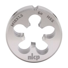 Плашка М18х1,5 DINEN22568 HSS 6e 45х14мм NKP 239182N