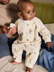 Комбинезон / Cлип для малышей Next F19-521, Молочный