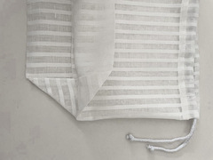 Мешочек льняной без отделки на завязках MI-96-212-45 | 45х45х20 см