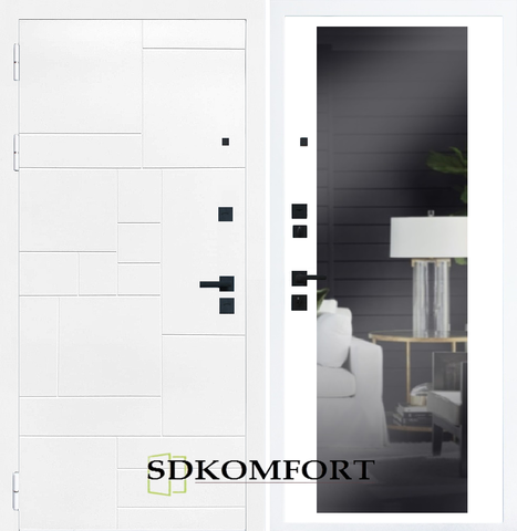 Белый матовый