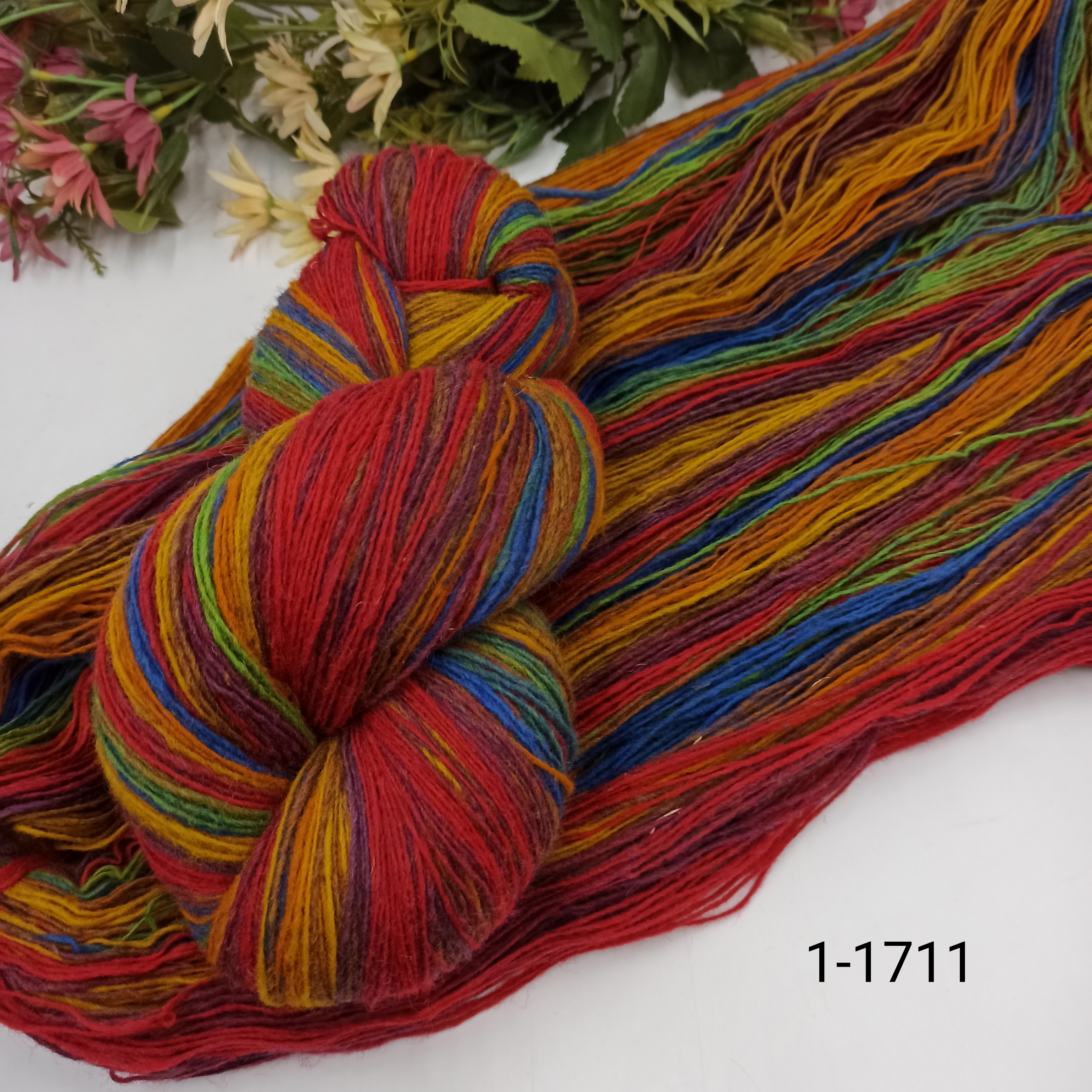 Дундага 6/1 шерсть секционного окрашивания 01-1711 420м/100гр