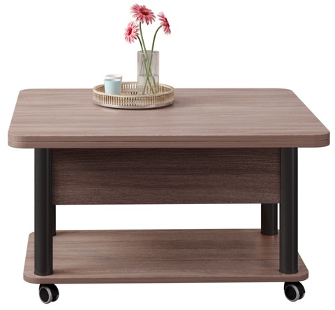 Стол-трансформер ГЗМИ Дебют 3, Тёмный шимо/Ножки чёрные