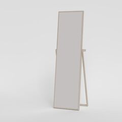 Зеркало напольное, 51x181x35, Баямо, массив дуба, беленый