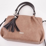 Сумка Саломея 607 македония миндаль + шоколад