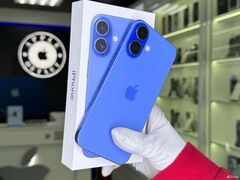 iPhone 16, 128 ГБ, SIM + eSIM, б/у