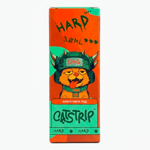 Жидкость CATSTRIP Salt 2% HARD 30 ml - Арбуз Мята Лёд