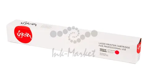 Тонер-туба Sakura C-EXV34M для Canon IRADVANCEC2020/ADVANCEC2025/ADVANCEC2030/ADVANCEC2220/ADVANCEC2225/ADVANCEC2230, пурпурный, 19000 к.