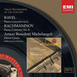 MICHELANGELI, ARTURO BENEDETTI: Ravel: Piano Concerto In G; Rachmaninov: Piano Concerto No. 4 (Компакт-диск)