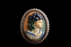 Силиконовый молд Камея № 43