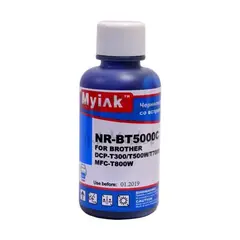 Чернила BT5000C MyInk для Brother InkBenefit Plus DCP-T300, T500, T700, MFC-T800 (100 мл, cyan, Dye)