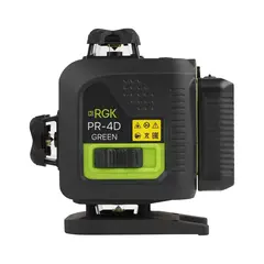 Лазерный уровень PR-4D Green RGK 756839