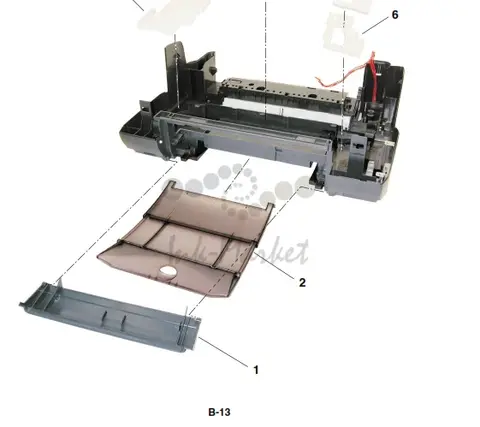 Canon - QM2-0587 - Paper Output Support Tray (Front of Printer)