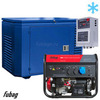 Бензиновый генератор в зимнем кожухе с блоком АВР Fubag BS 7500 A ES DUPLEX/1200SCW RAL 5005 — фото 1