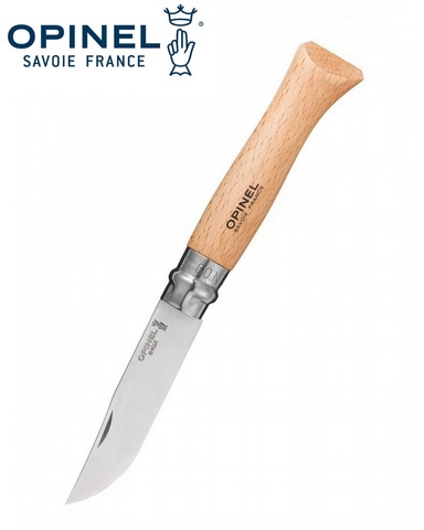 Нож складной перочинный Opinel Tradition №08 8VRN, 195 mm, дерево (113080)