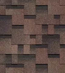 Гибкая черепица Docke PREMIUM Двухслойная "Генуя" Трюфель 3м2