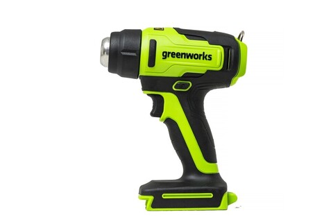 Строительный термофен Greenworks, G24HG, 24v, без АКБ и ЗУ (аккумуляторный)