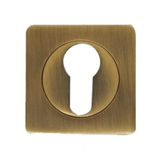 Накладки под цилиндр ET02M-2 (матовая бронза)